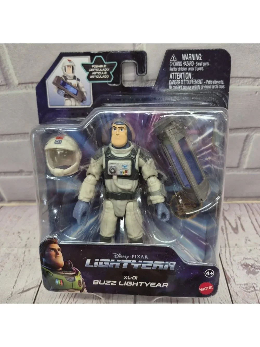 Disney Pixar Lightyear XL01 Buzz 5 Inch Authentic Action Figure Toy New With Box